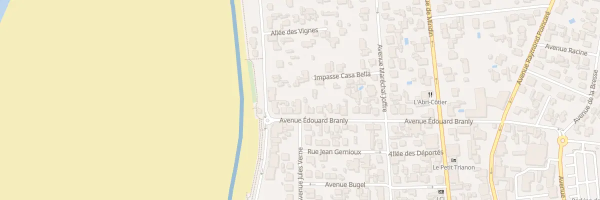Plan du 9 Av Edouard Branly à Saint-Brevin-les-Pins