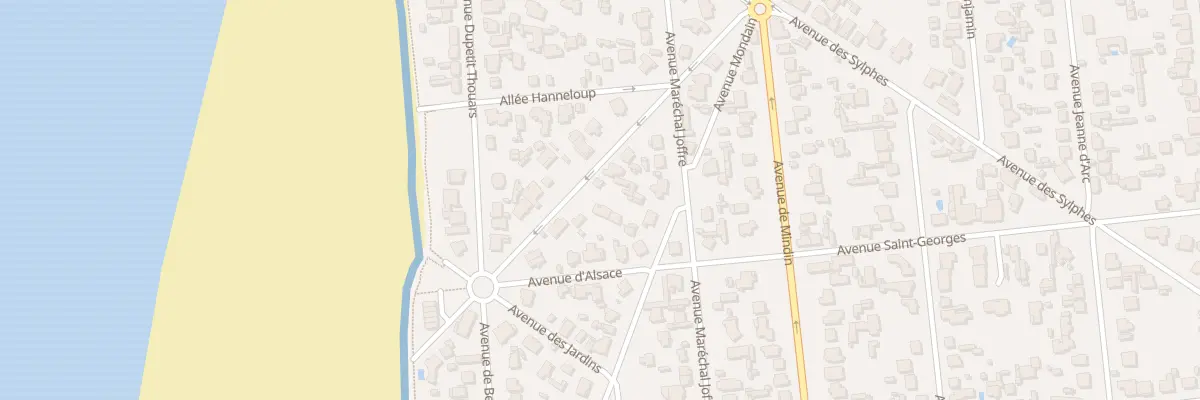 Plan du 10 Av Plantagenet à Saint-Brevin-les-Pins