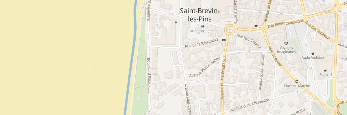 Plan du 36 Av Jules Verne à Saint-Brevin-les-Pins
