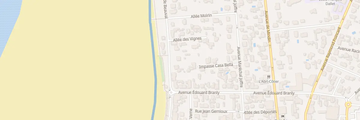Plan du 53 Av de Beauval à Saint-Brevin-les-Pins
