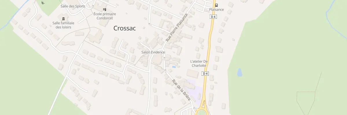 Plan du 12 Pl de l’Église à Crossac