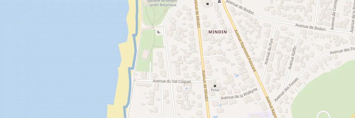 Plan du 21 Av du Bois à Saint-Brevin-les-Pins