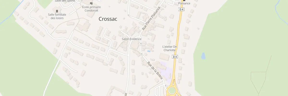 Plan du 8 Pl de l’Église à Crossac