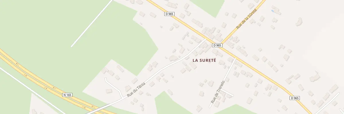Plan du 7 Rue du Tenia la Surete à Missillac