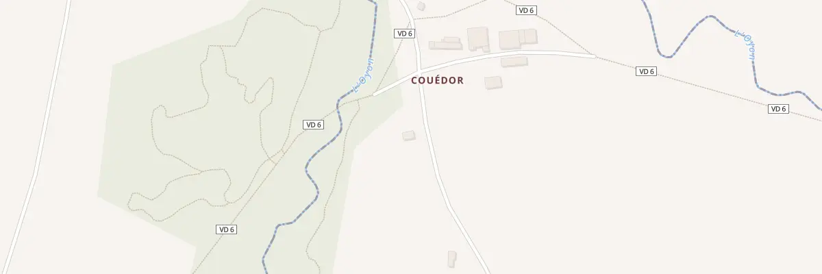 Plan du 1738 La Ferme de Couedor à Guer