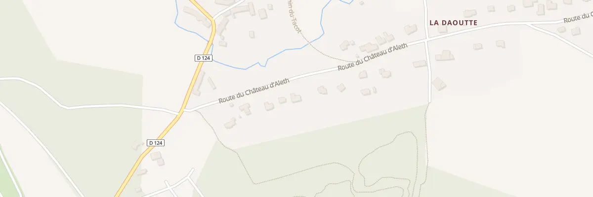 Plan du 10 Rte du Chateau d’Aleth à Beignon