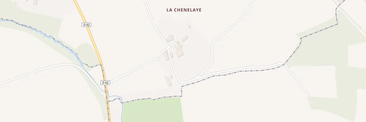 Plan du 5327 La Chenelaye à Créhen