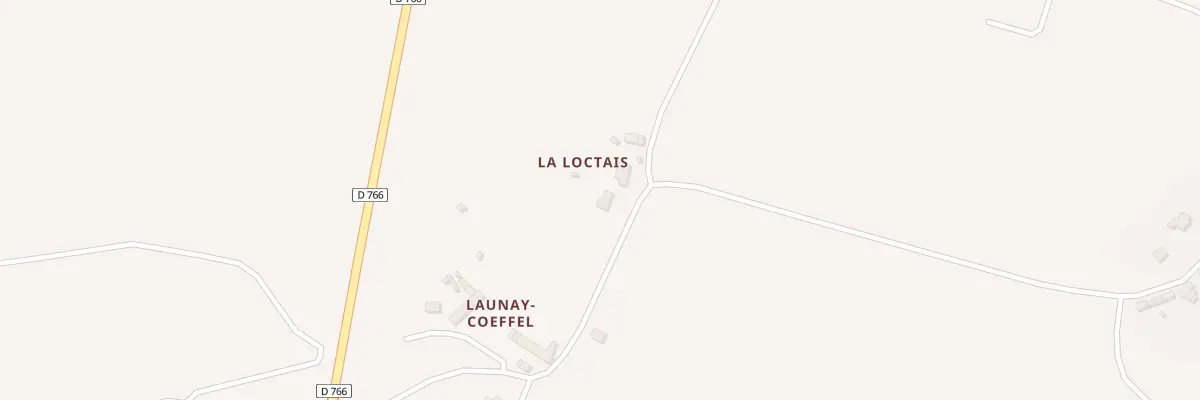 Plan du 6 La Loctais à Caulnes