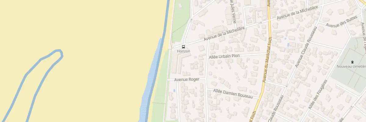 Plan du 1 Av Roger à Saint-Brevin-les-Pins