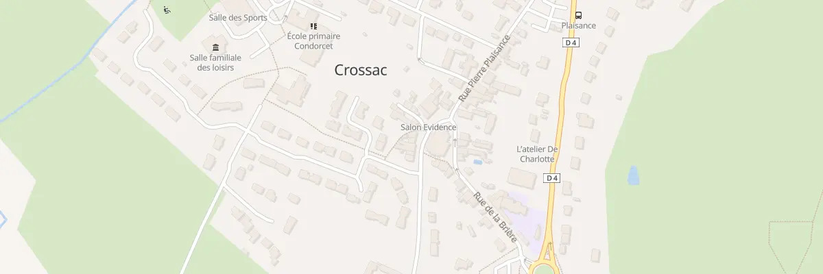 Plan du 5 Pl de l’Église à Crossac
