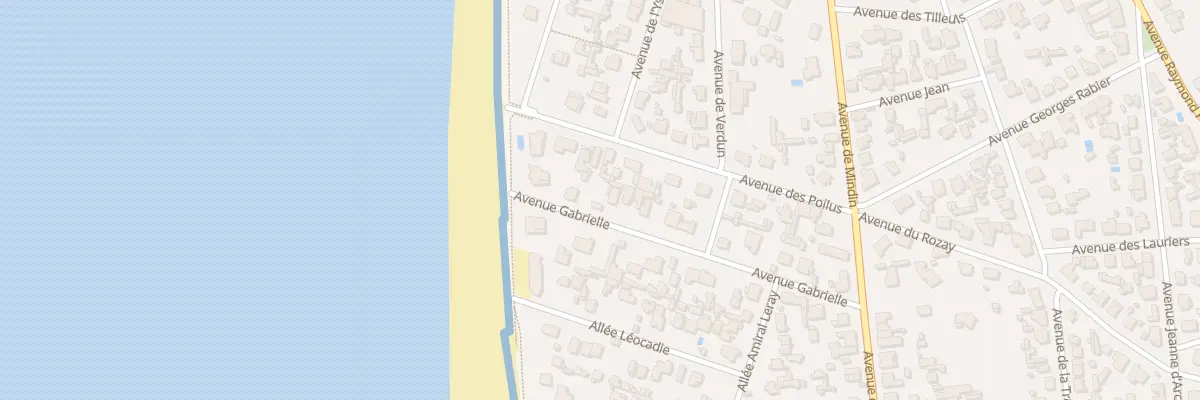 Plan du 9 Av Gabrielle à Saint-Brevin-les-Pins