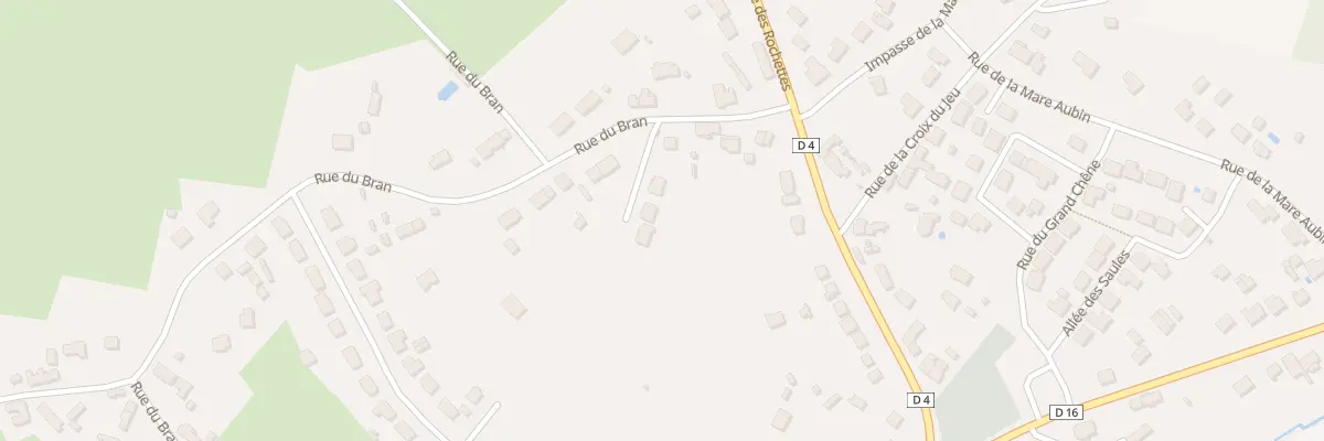 Plan du 9001 Rue du Bran à Crossac