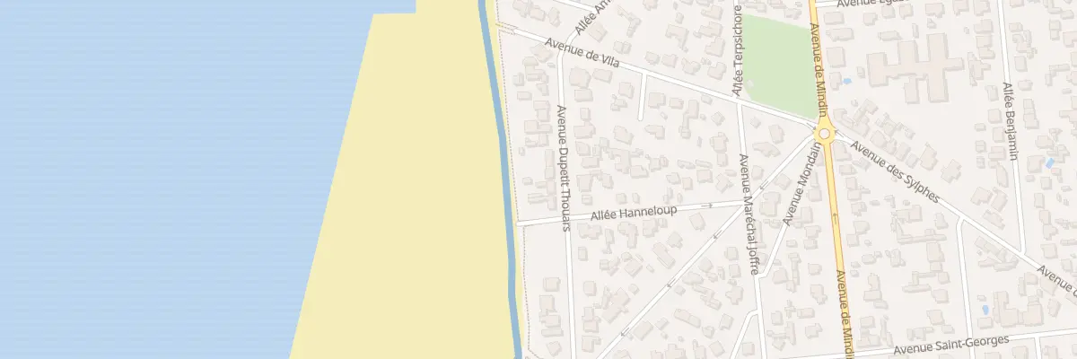 Plan du 20 All Dupetit-thouars à Saint-Brevin-les-Pins