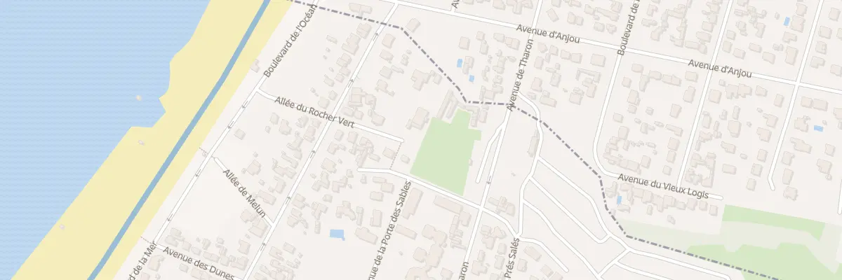 Plan du 85 Av de la Porte des Sables à La Plaine-sur-Mer