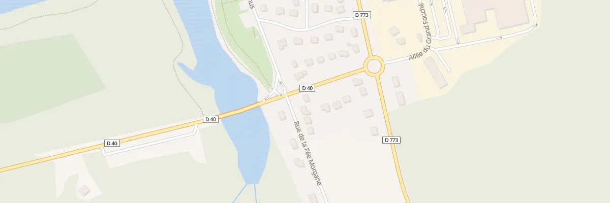 Plan du 2 Rue de la Fée Viviane à Paimpont