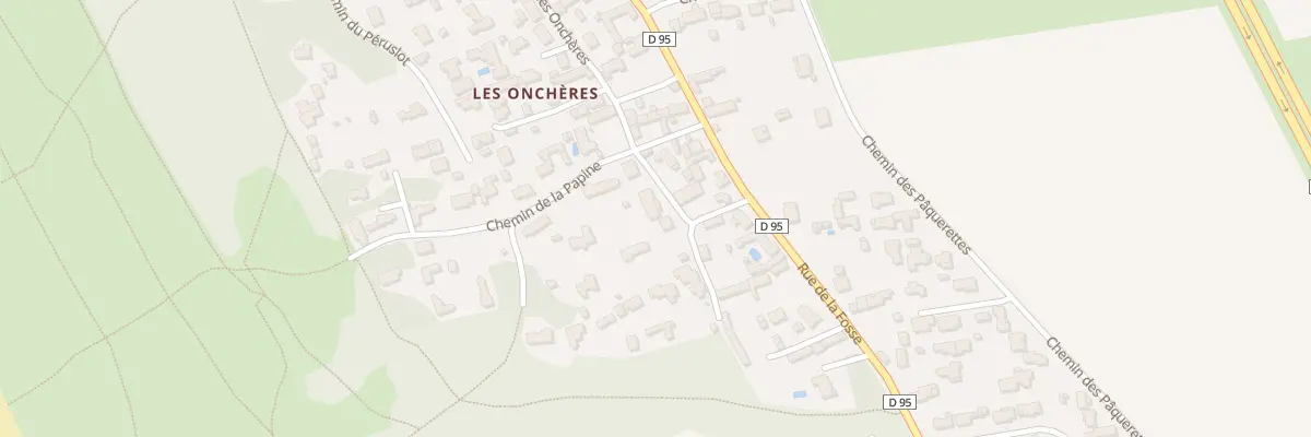 Plan du 70B Rue des Onchères à Barbâtre
