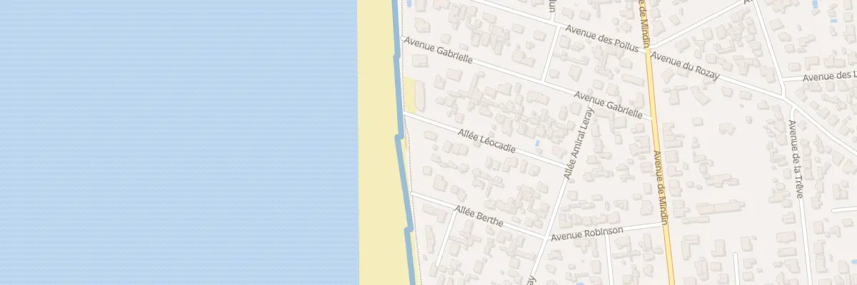 Plan du 2 All Léocadie à Saint-Brevin-les-Pins