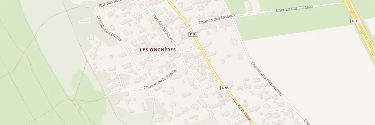 Plan du 51 Rue des Onchères à Barbâtre