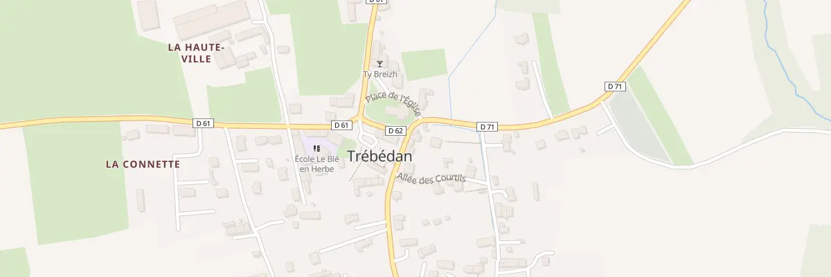 Plan du 3 Rue des Prairies Fleuries à Trébédan