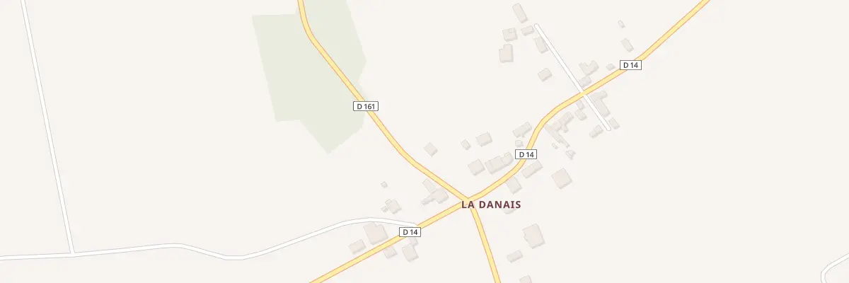 Plan du 20 La Danais à Carentoir