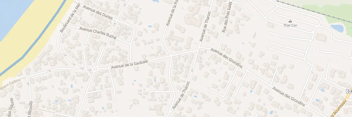 Plan du 3 Av de la Saulzaie à La Plaine-sur-Mer