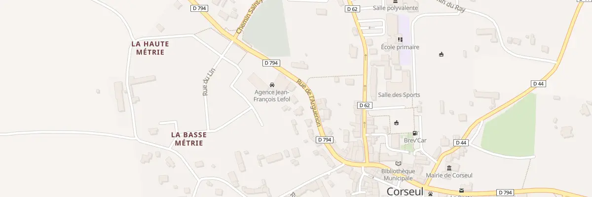 Plan du 15 Rue de l’Arguenon à Corseul