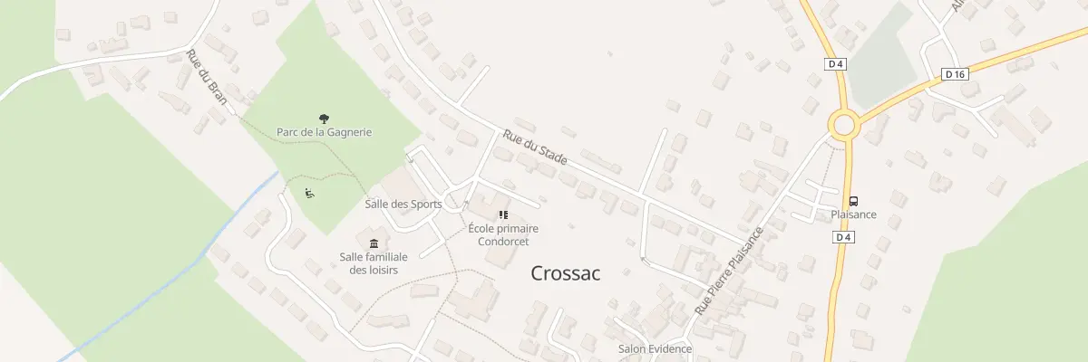 Plan du 11 Rue du Stade à Crossac