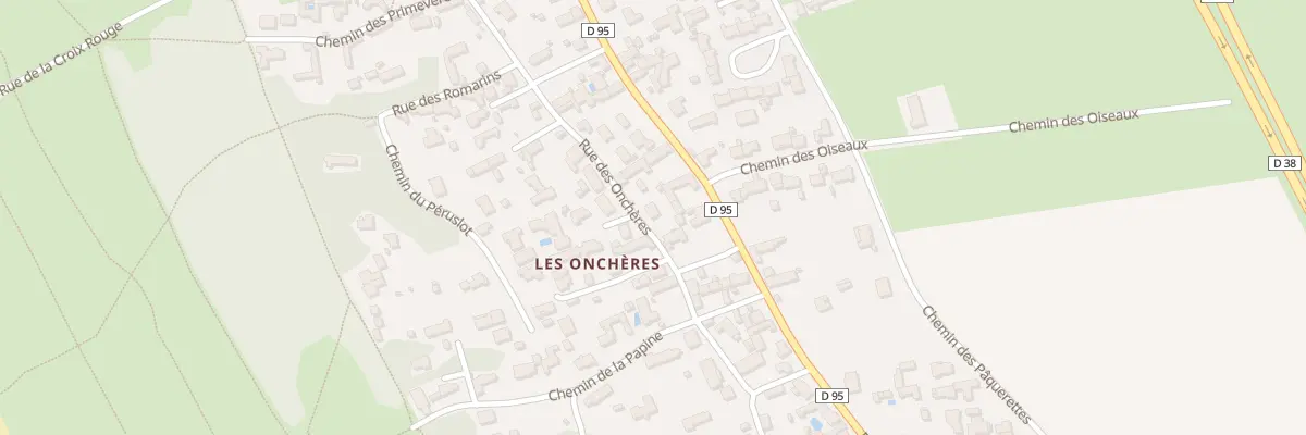 Plan du 45 Rue des Onchères à Barbâtre