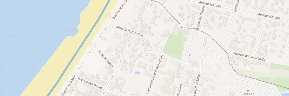 Plan du 73 Av de la Porte des Sables à La Plaine-sur-Mer