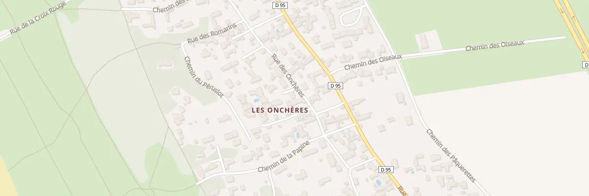 Plan du 54 Rue des Onchères à Barbâtre