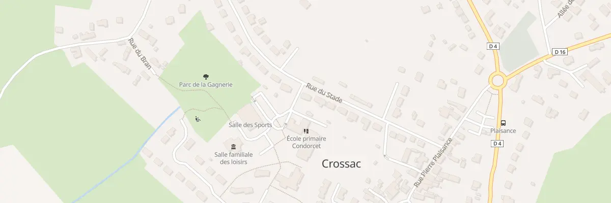 Plan du 15 Rue du Stade à Crossac