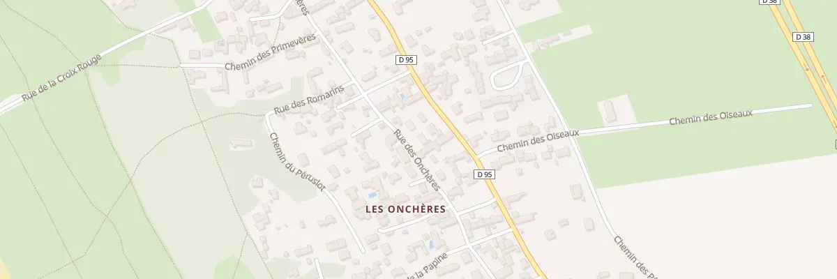 Plan du 87 Rue des Onchères à Barbâtre