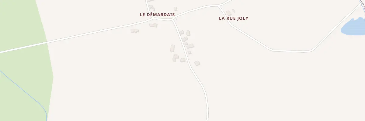 Plan du 24 La Demardais à Porcaro