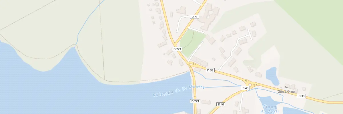 Plan du 5 Rue du Chevalier L du Lac à Paimpont