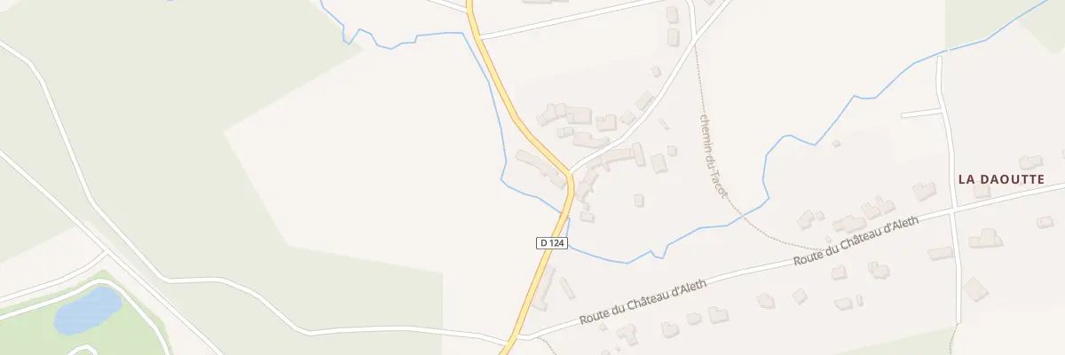 Plan du 2 Rte de la Tannerie à Beignon