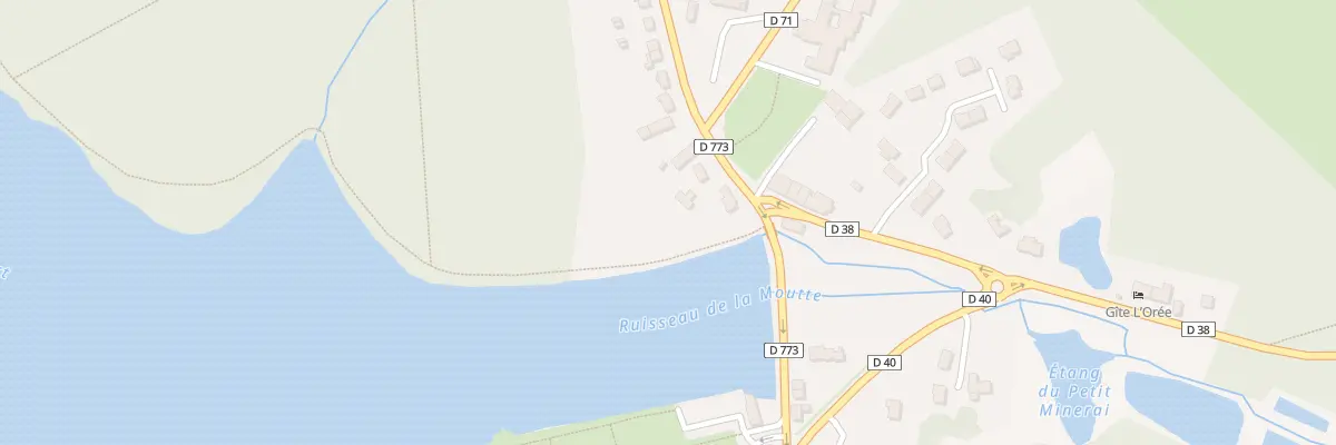 Plan du 3 Rue du Chevalier L du Lac à Paimpont