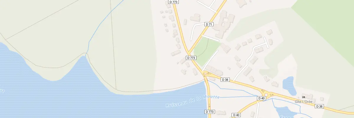Plan du 9 Rue du Chevalier L du Lac à Paimpont