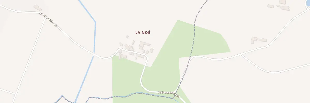 Plan du 9 La Noe à Missillac