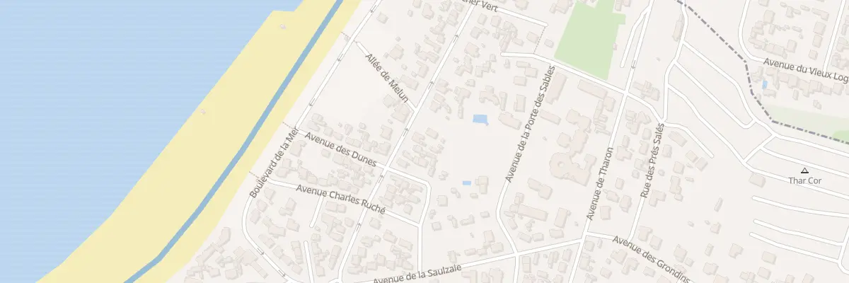 Plan du 48 Av de la Saulzinière à La Plaine-sur-Mer