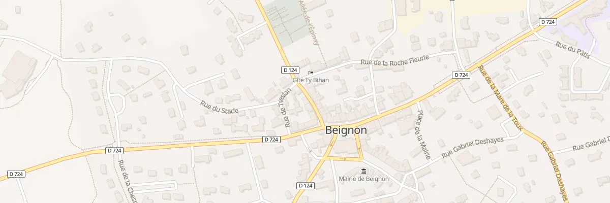Plan du 5 Rue de Broceliande à Beignon