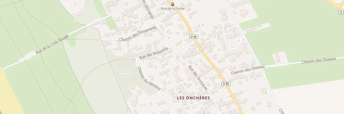 Plan du 28 Rue des Onchères à Barbâtre