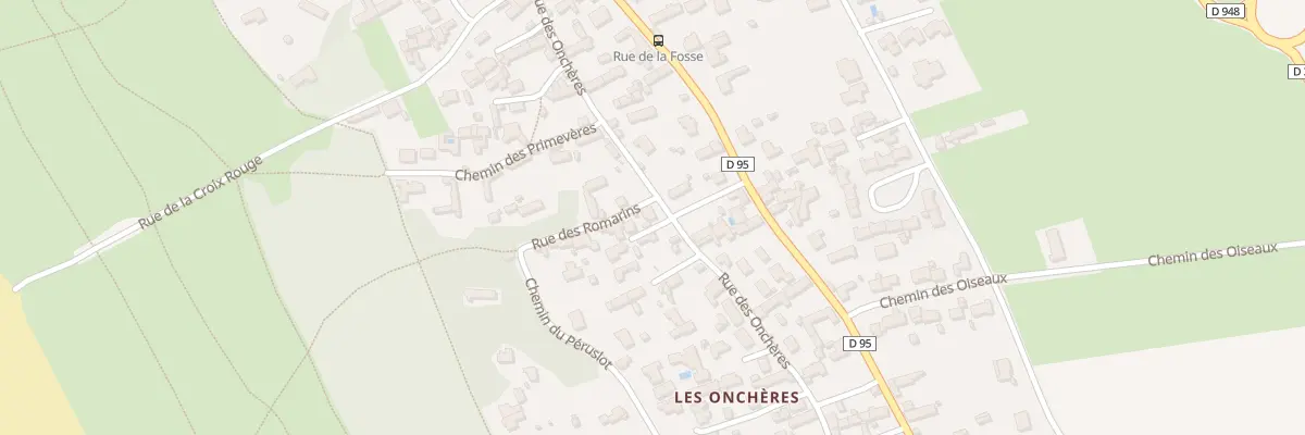 Plan du 26 Rue des Onchères à Barbâtre