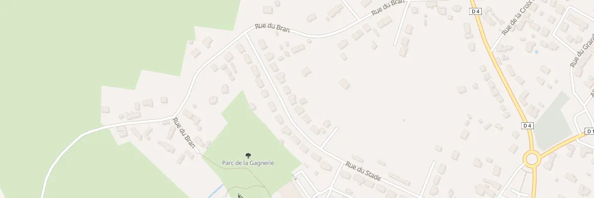 Plan du 16 Rue du Stade à Crossac