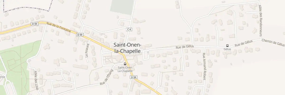 Plan du 3 Rue de Gélus à Saint-Onen-la-Chapelle