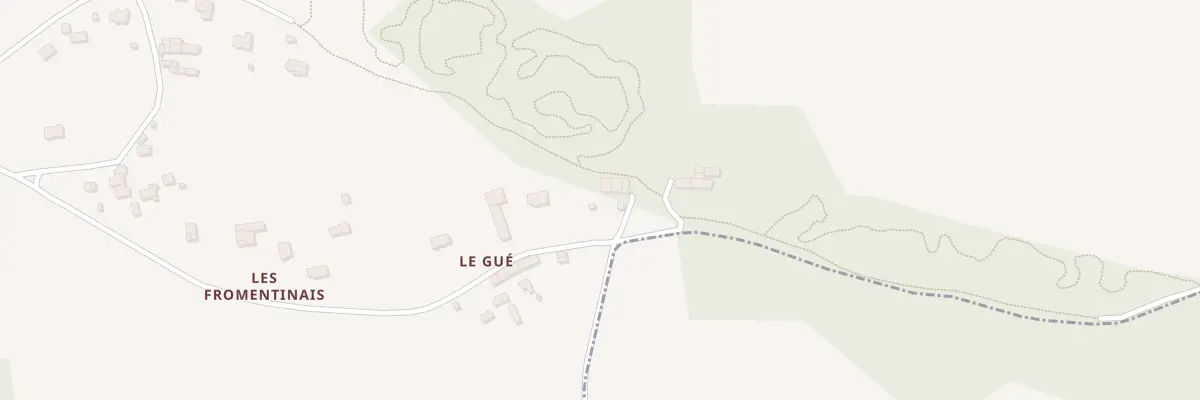 Plan du 1 Le Guay aux Fougerêts