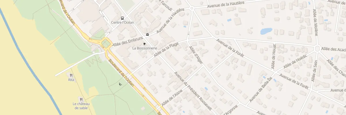 Plan du 59 Av President Roosevelt à Saint-Brevin-les-Pins