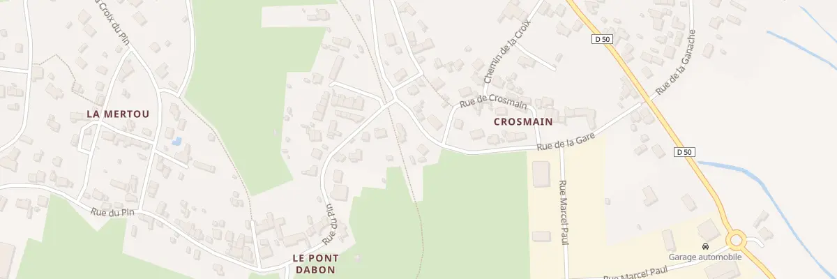 Plan du 10 Rue de Crosmain à Saint-Malo-de-Guersac