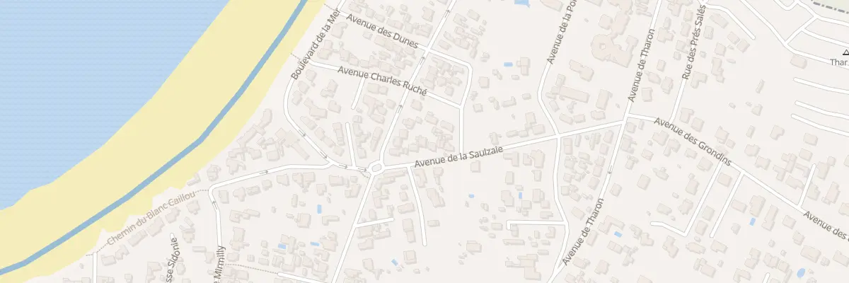Plan du 24 Av de la Saulzaie à La Plaine-sur-Mer