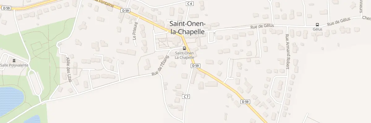 Plan du 2 Rue de Broceliande à Saint-Onen-la-Chapelle