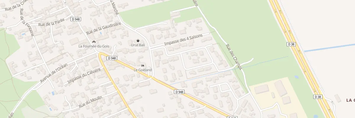 Plan du 31 Rue des Lilas à Barbâtre